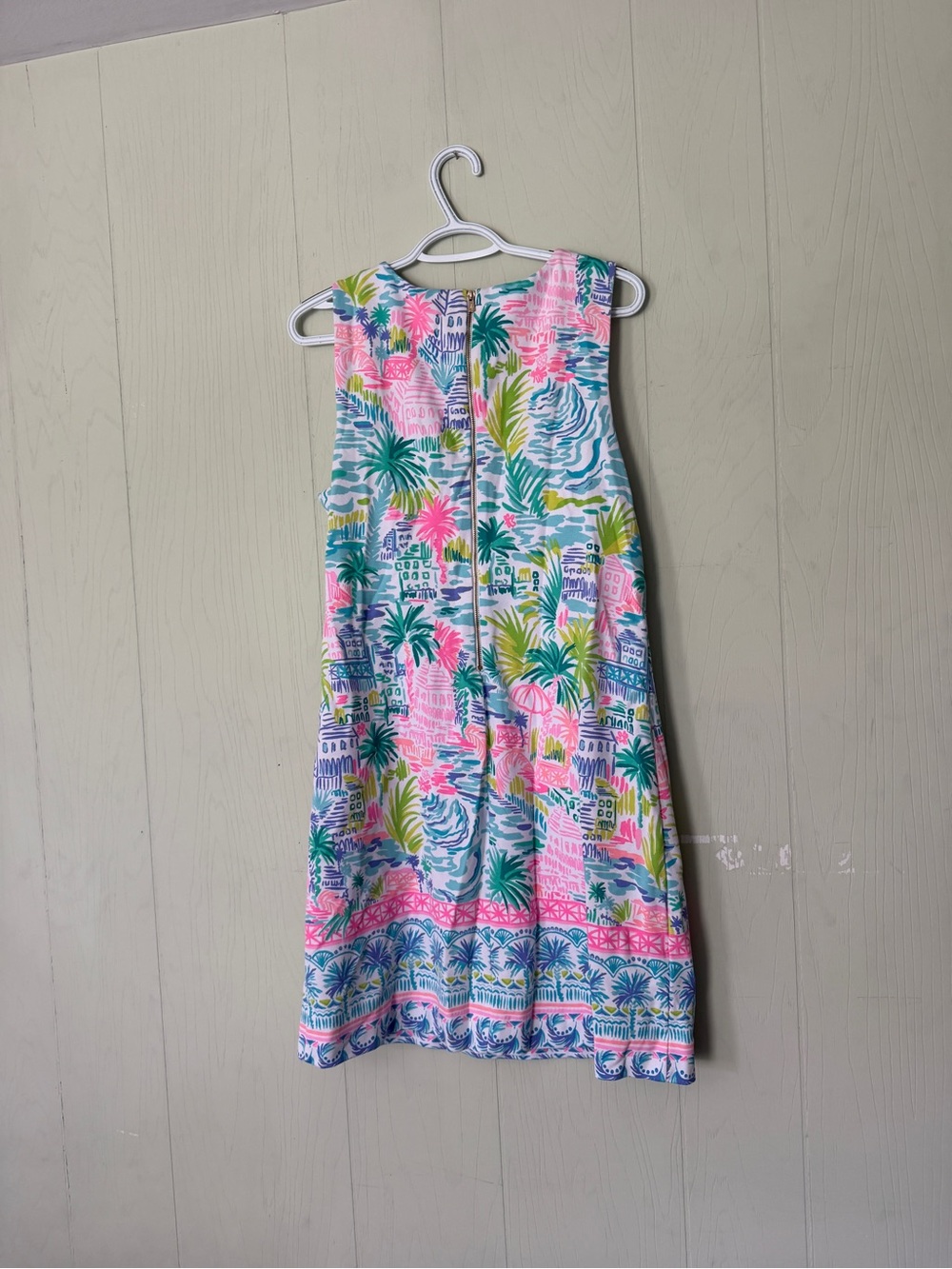 Lilly Pulitzer Gellar Shift Dress Multi Private Island - Picture 2 of 4